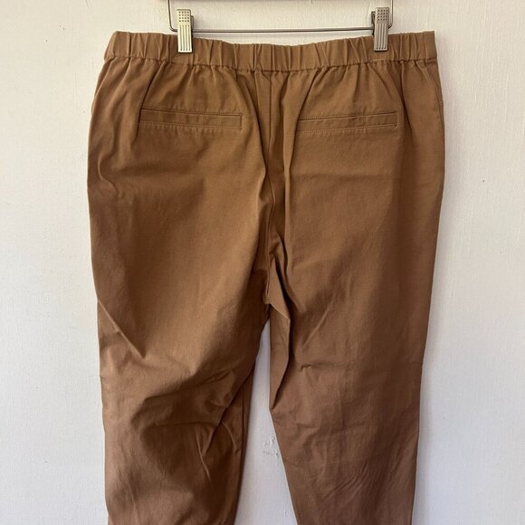 IsaacMizrahi Pull On Khakis Womens 14 Elastic Waist Comfy - Picture 6 of 9